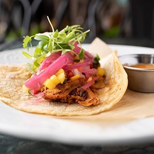 Oak-Fire Grilled Chicken Taco