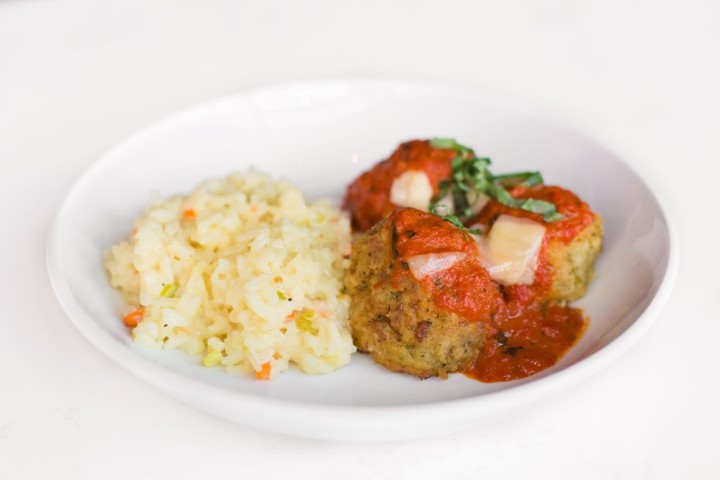 Meatballs And Risotto
