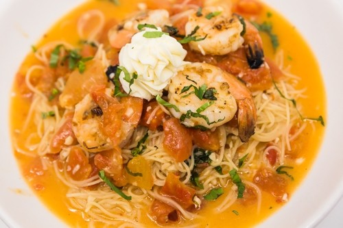 Capellini Pom Shrimp