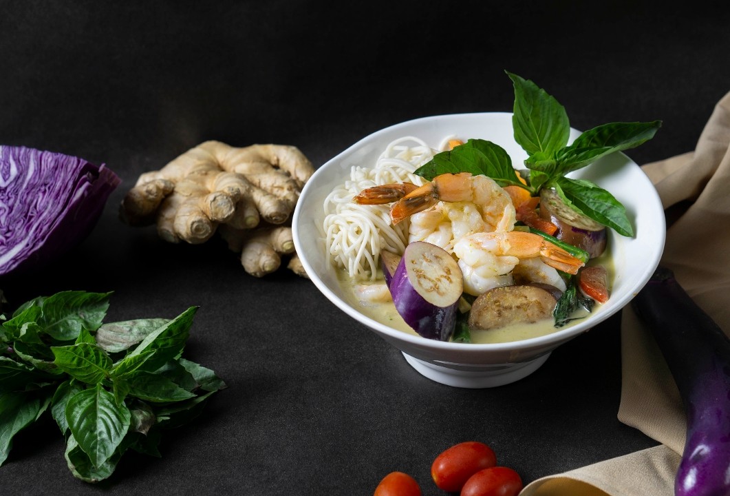 Green Curry Noodle Bowl