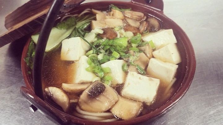 Tofu Mushroom Hot Pot