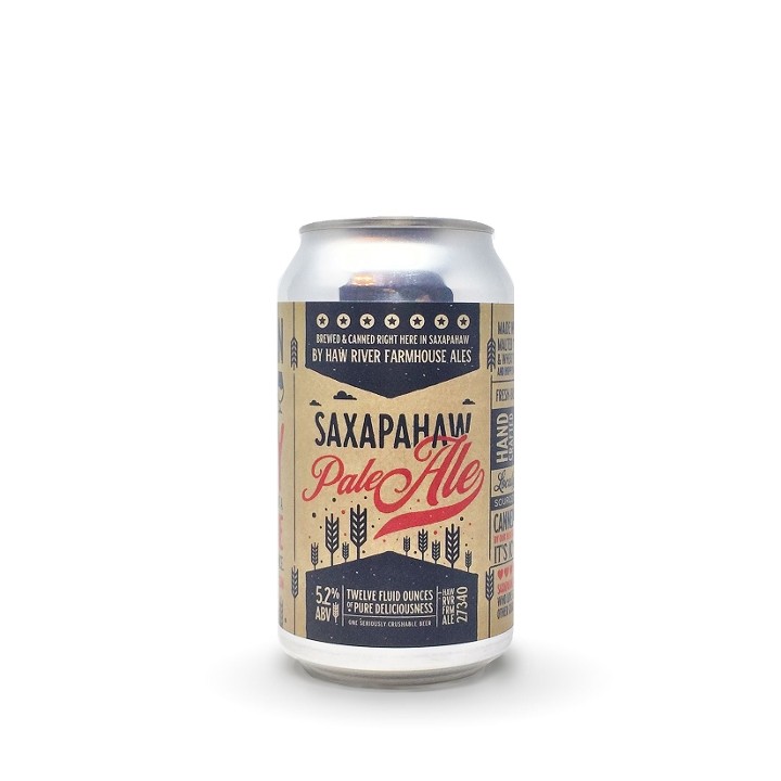 Saxapahaw Pale Ale Cans