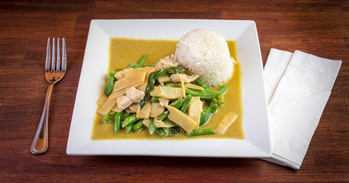 Green Curry (Lunch) 🌶️