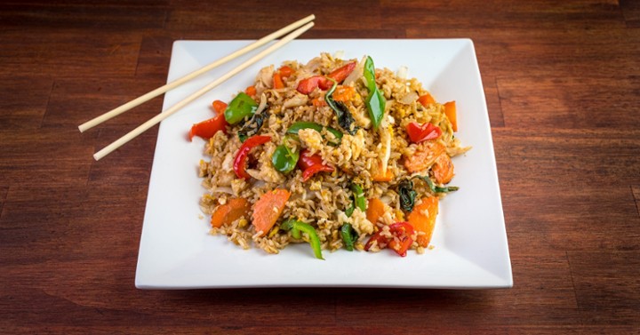 Basil Fried Rice (Lunch) 🌶️🌶️