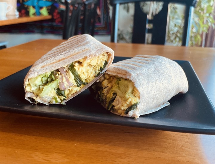 Tofu Scramble Burrito