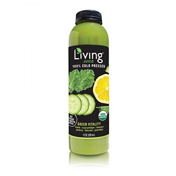 Living Vitality Green Juice, Cold Pressed