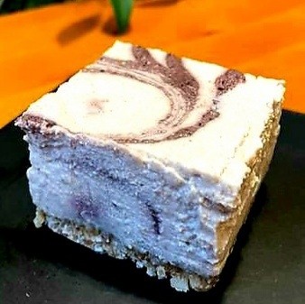 Blueberry Cheesecake Slice