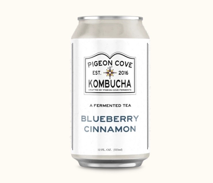 Blueberry Cinnamon Kombucha, Pigeon Cove