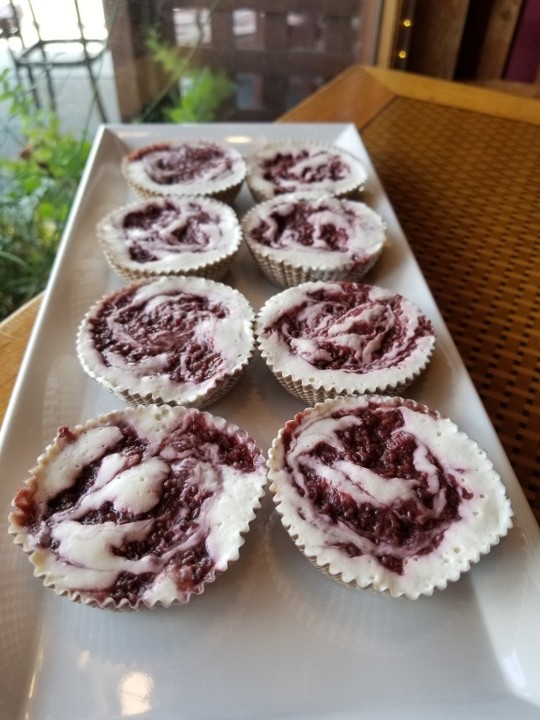 Raspberry 'Cheesecake' Treat, GF/Vegan