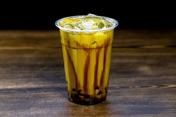 Thai green Tea Bubble Tea