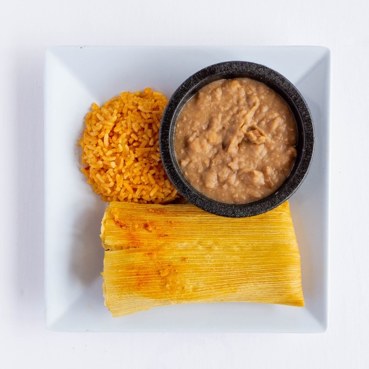 Kid's Tamal Platter