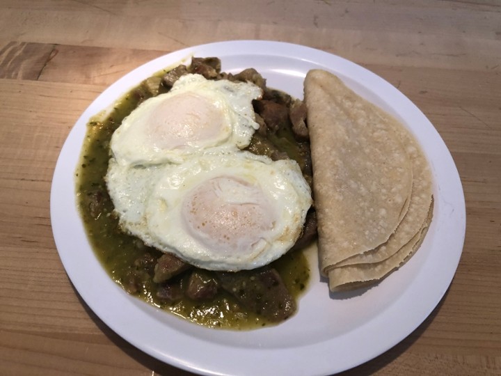 Chili Verde & Eggs