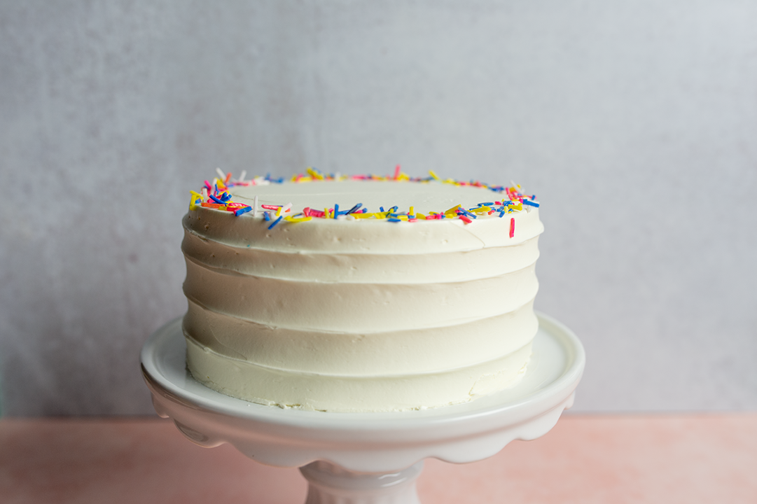 6 inch vanilla celebration cake