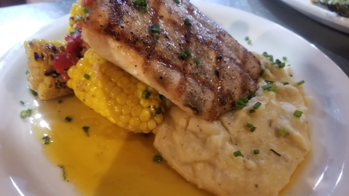 Grilled Mahi Mahi.