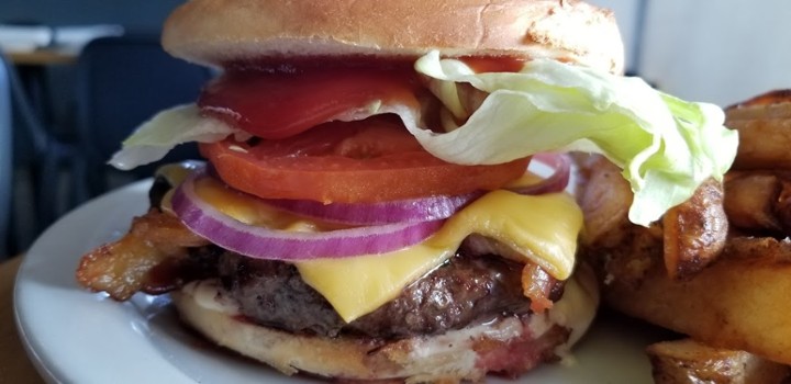 Dry Aged Cheeseburger Lunch/Dinner.