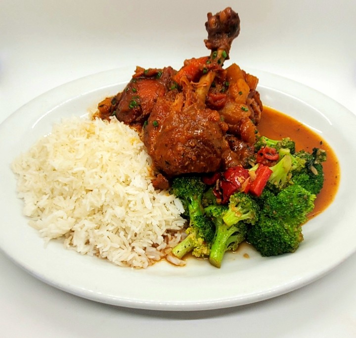 Jamaican Brown Stew Chicken.