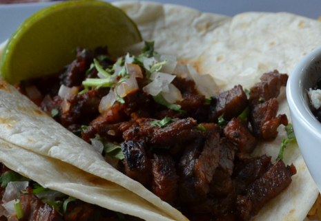 Single Carne Guisada Taco