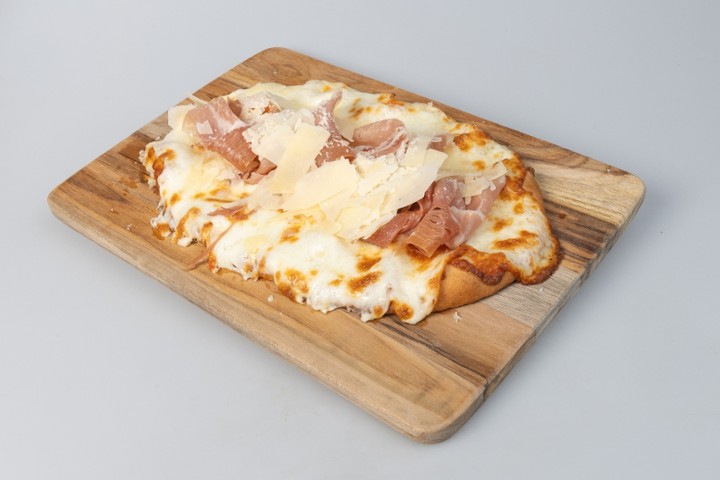 TRUFFLE AND PROSCIUTTO  FLAT BREAD