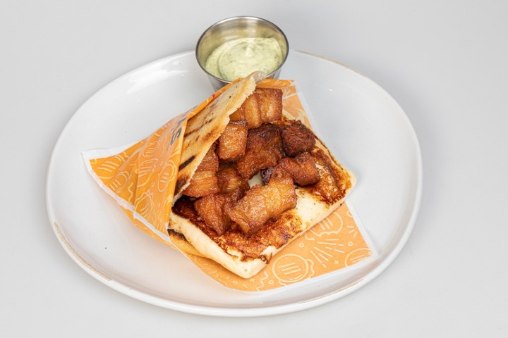 Pork Belly Arepa