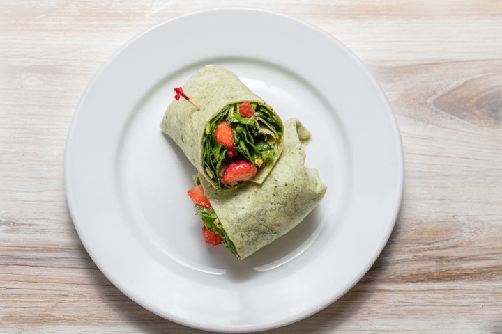 Strawberry Spinach Wrap