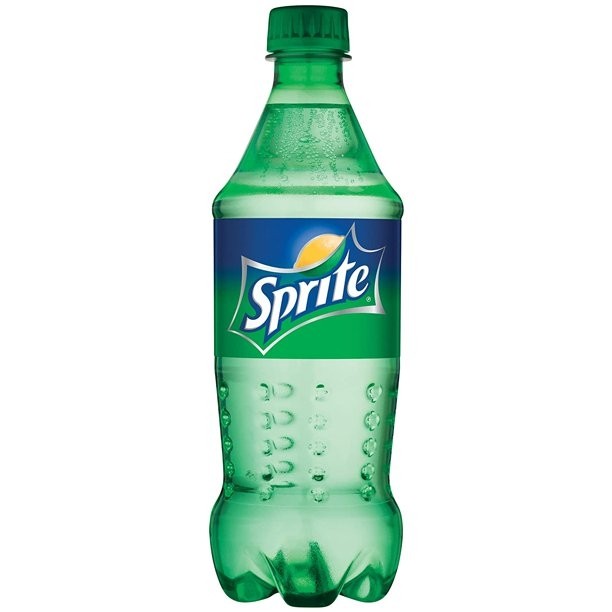20oz Sprite bottle