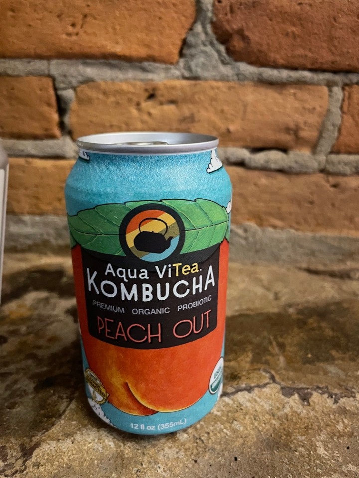 Aqua ViTea Peach Out Kombucha