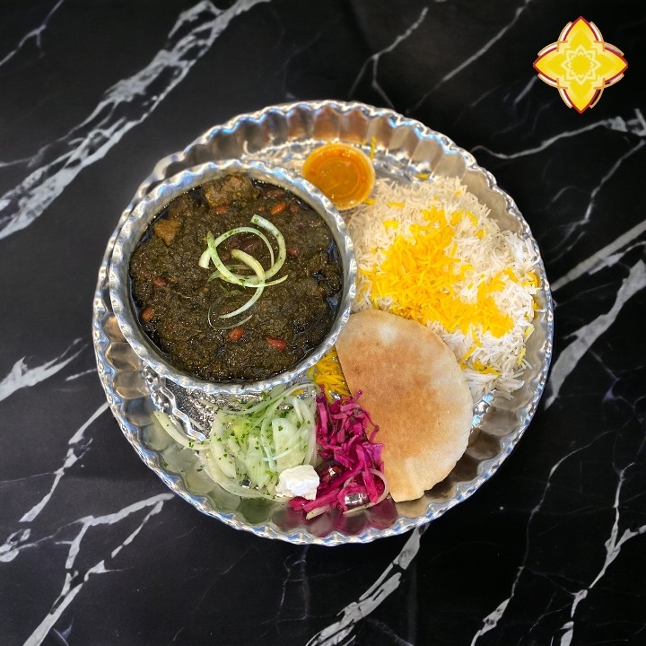 Ghormeh Sabzi Plate