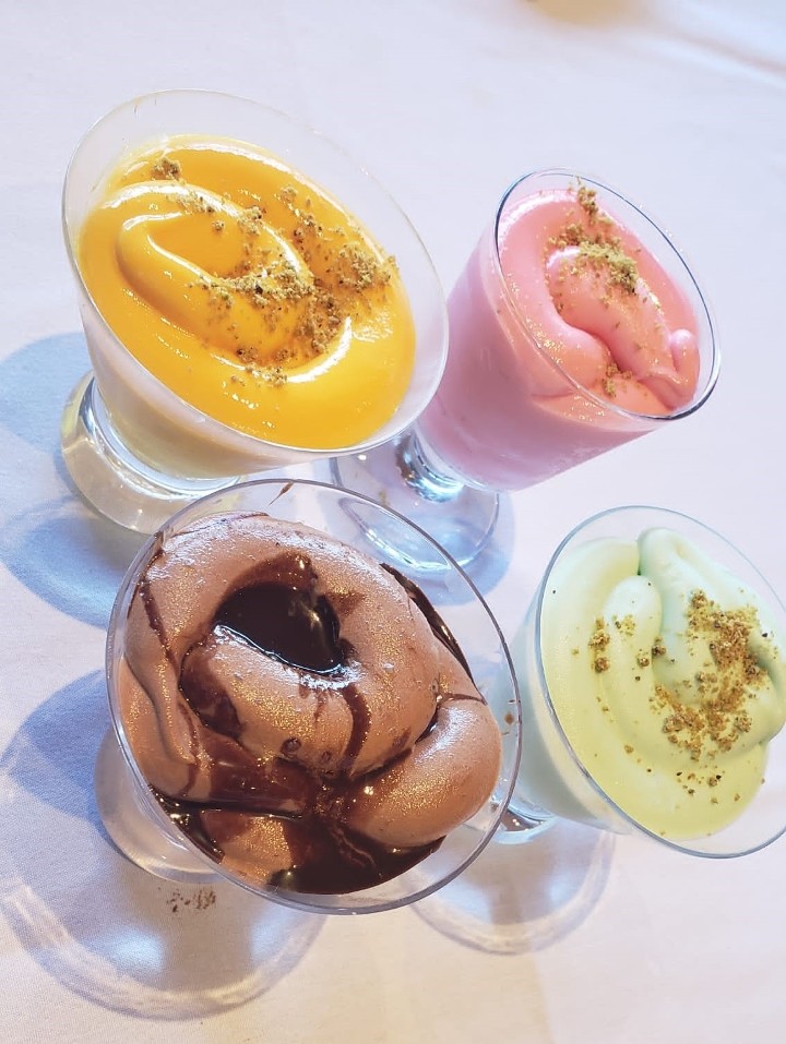 Creamy Persian Saffron Ice Cream