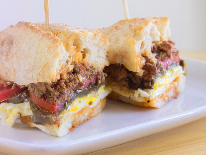 Southwestern Egg Sandwich