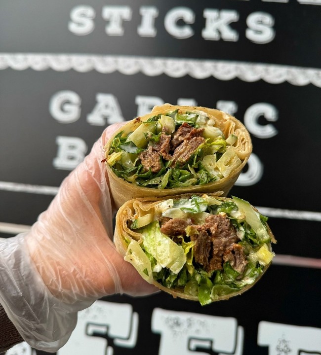 Steak Tip Caesar Wrap