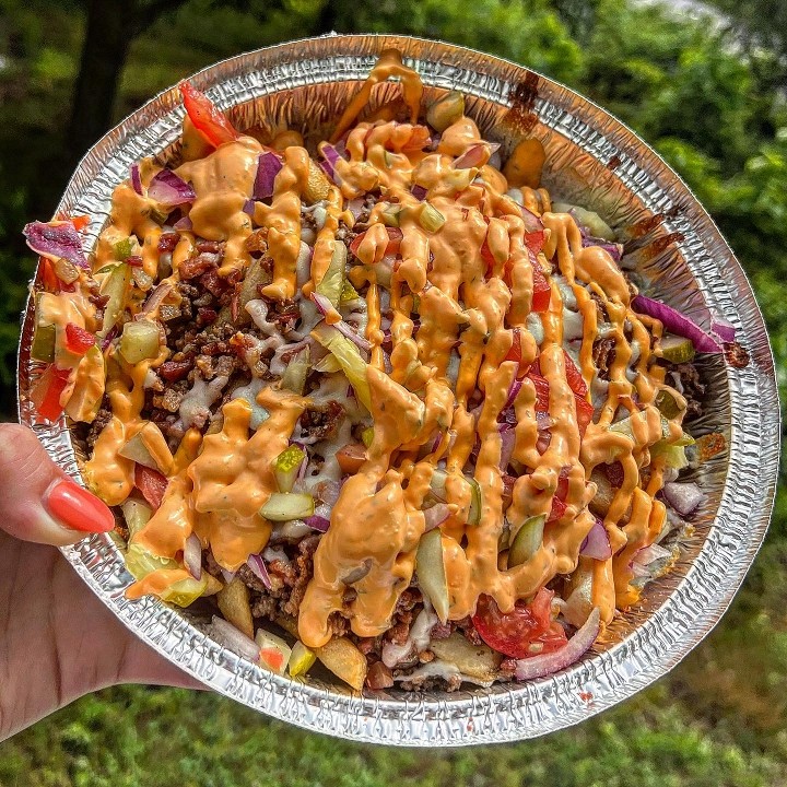 Loaded Bacon Cheeseburger Fries