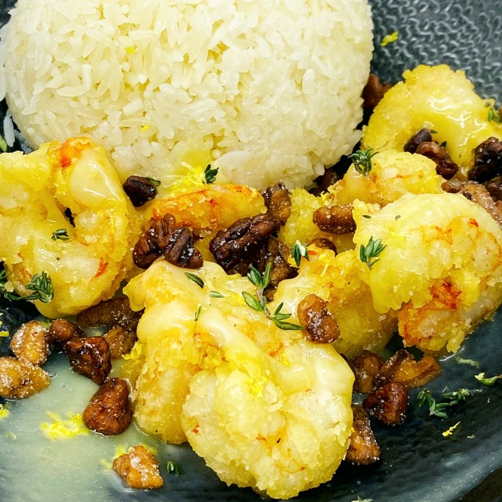 Honey Pecan Shrimp