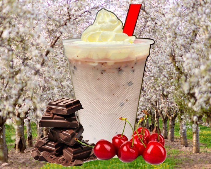 New! Shake of the Month - Chocolate Cherry Blossom