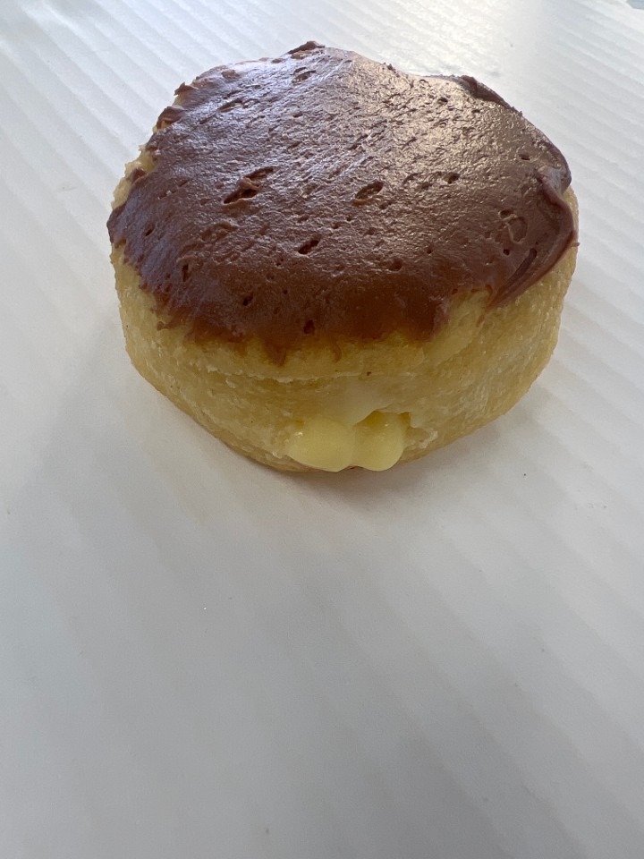 Chocolate Bavarian Cream Donut