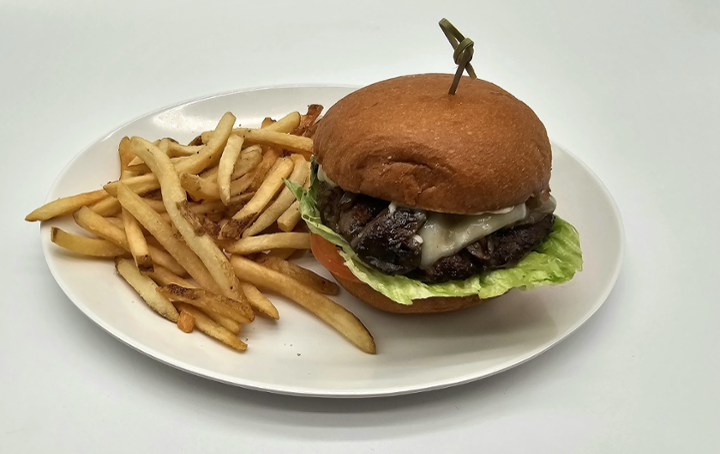 Mushroom Swiss Burger