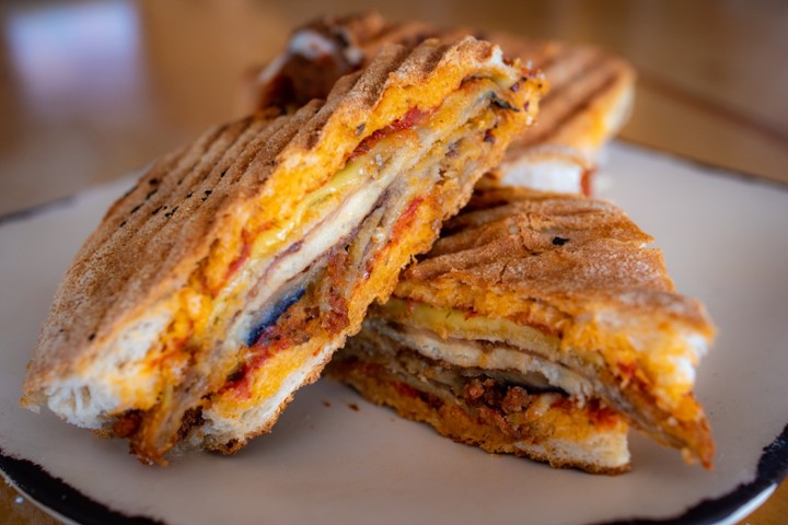 Eggplant Parmesan Panini