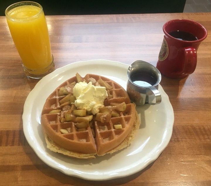 Gluten Friendly Apple Waffle