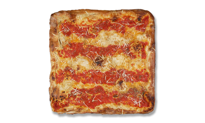 VEGAN Sicilian Cheese Pizza