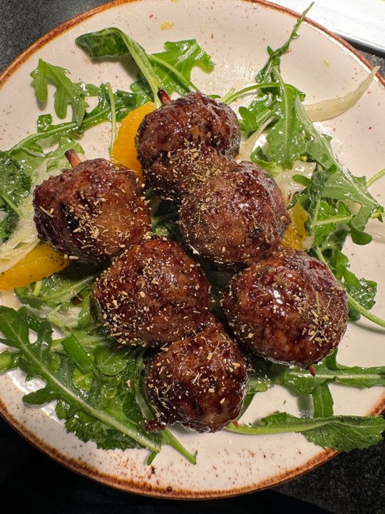 GRILLED MEATBALLS