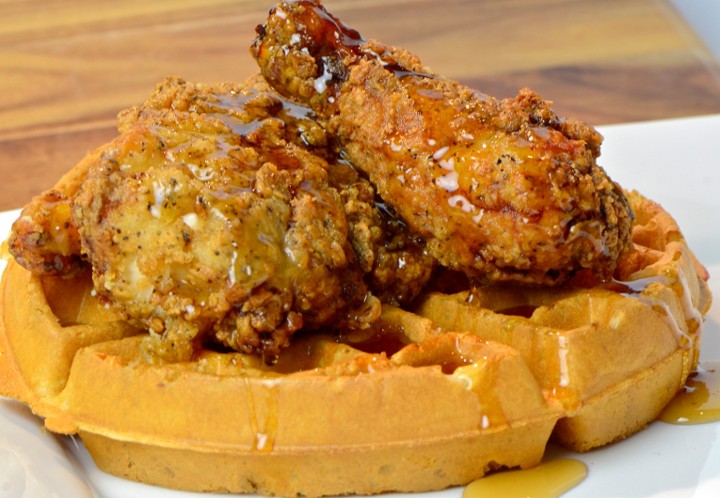 Chicken and Waffle (until 2pm only)
