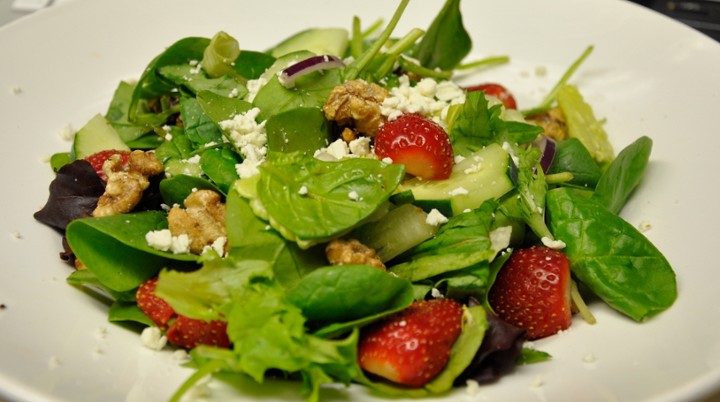 Strawberry Spinach Salad