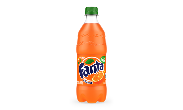 Fanta Orange, 16.9 oz Bottle
