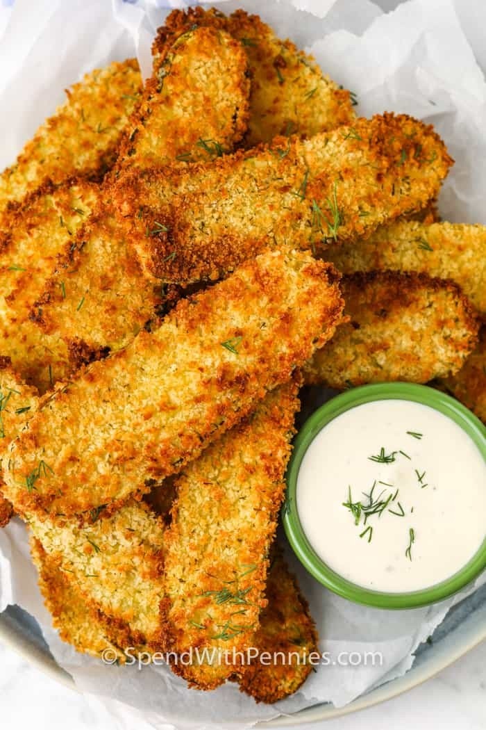 6 Fried Pickle Spears
