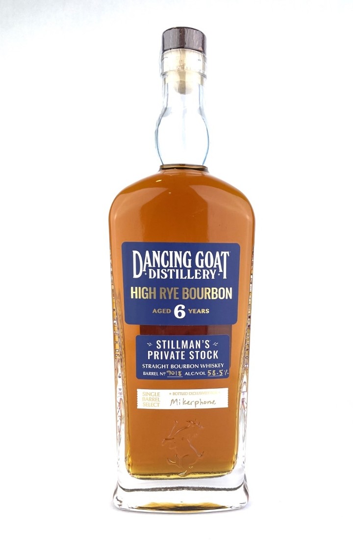 Dancing Goat High Rye Bourbon Single Barrel Select 750 mL Bottle