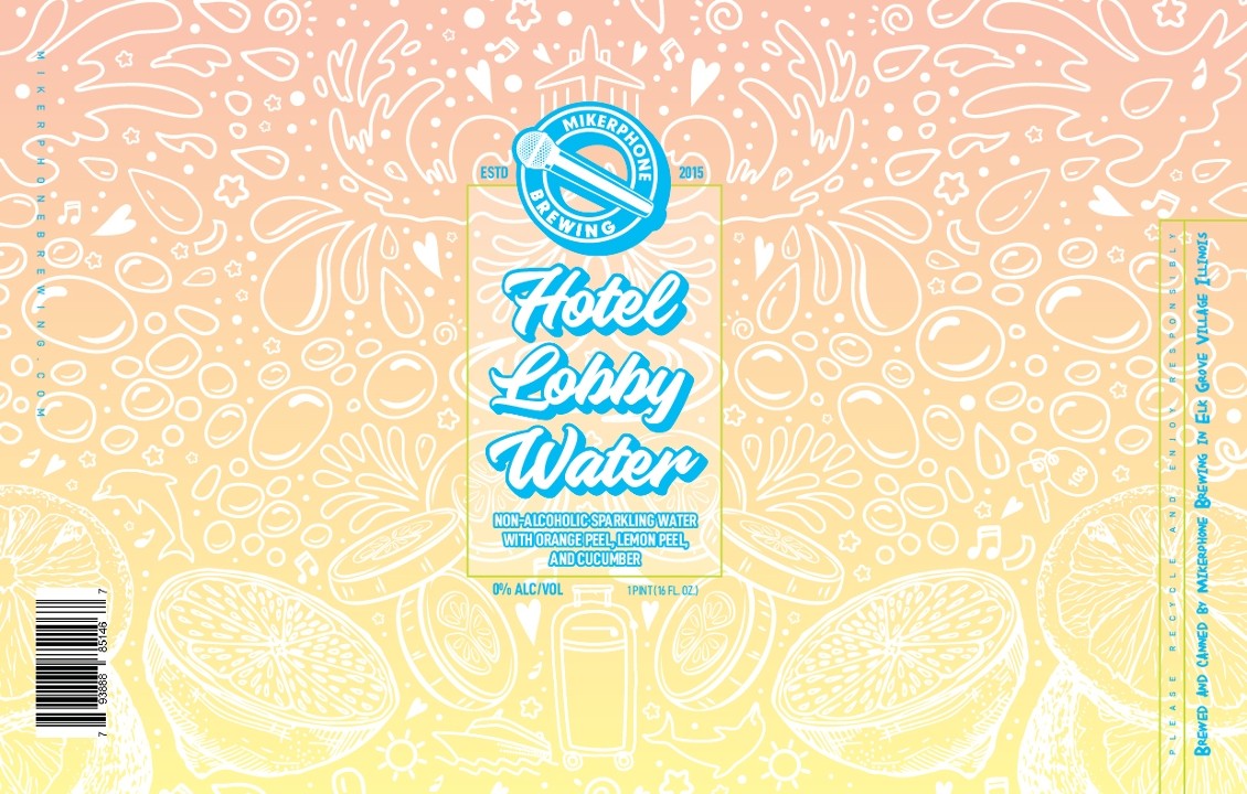 Hotel Lobby Water 4pk