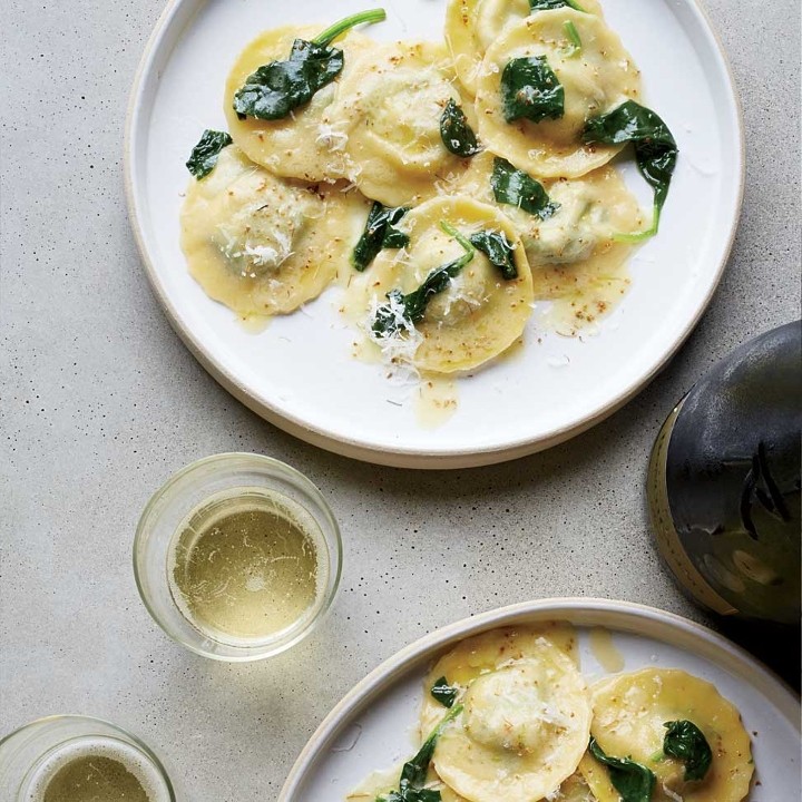 Spinach Ravioli