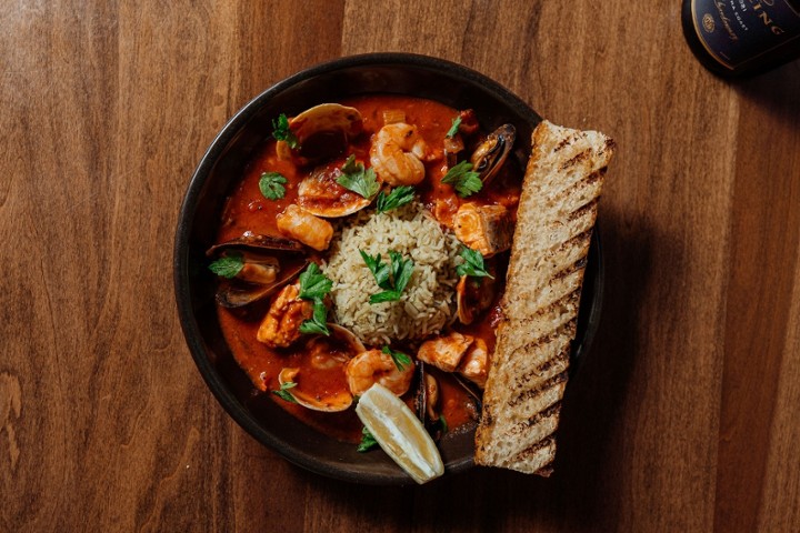 Spicy Seafood Cioppino