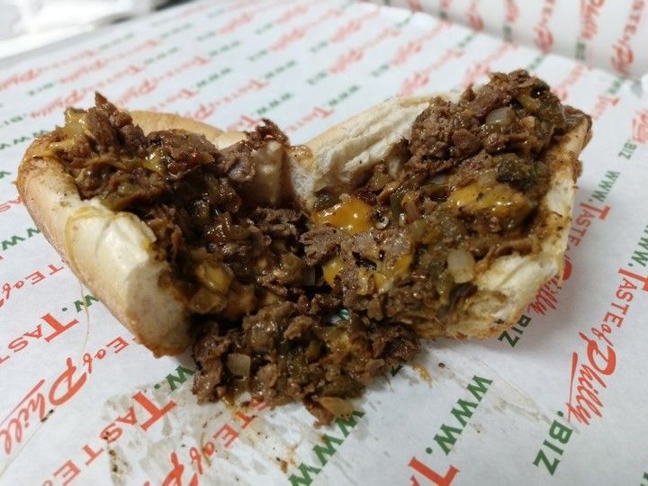 8" Green Chile Cheesesteak