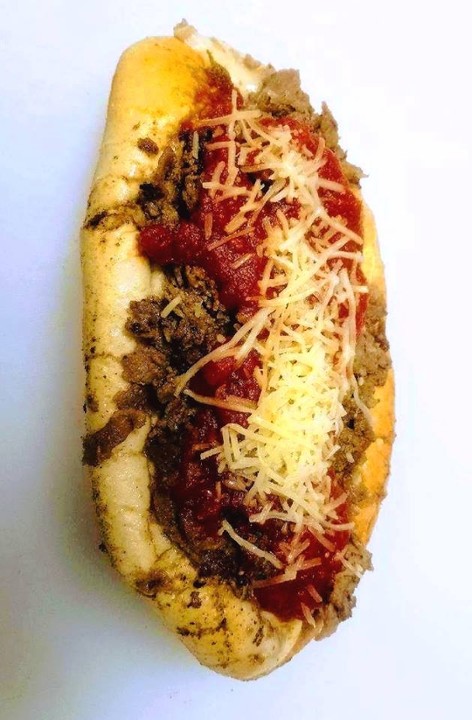 8" Pizza Cheesesteak