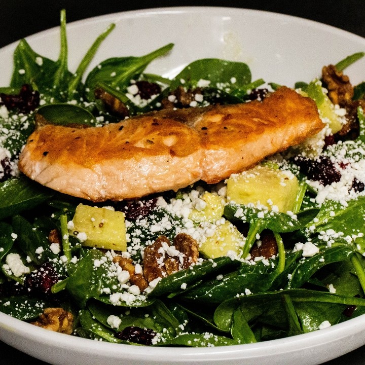 Salmon and Spinach